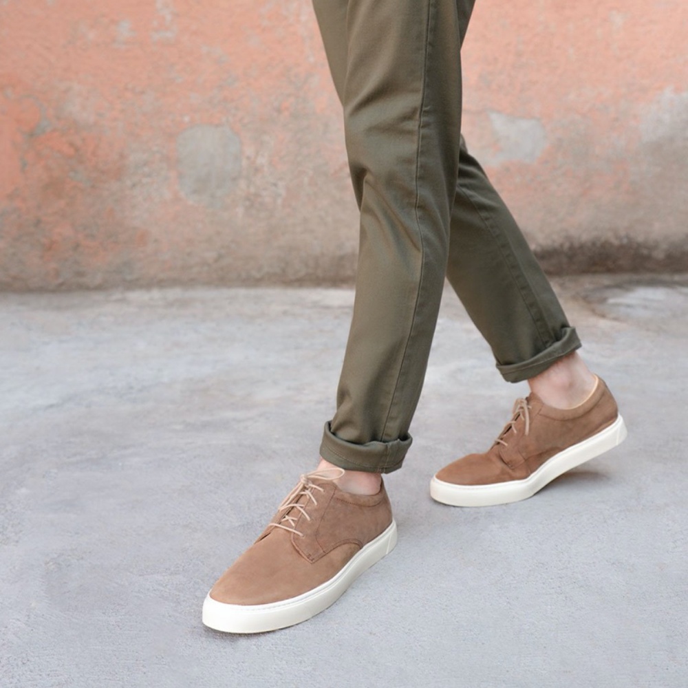 Men's Nisolo Diego Sneaker Tobacco 11 Never Worn